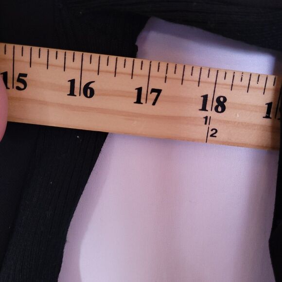 Rebecca Taylor Jacket 2 Black Wool Lamb Leather Full Zip - Picture 7 of 11